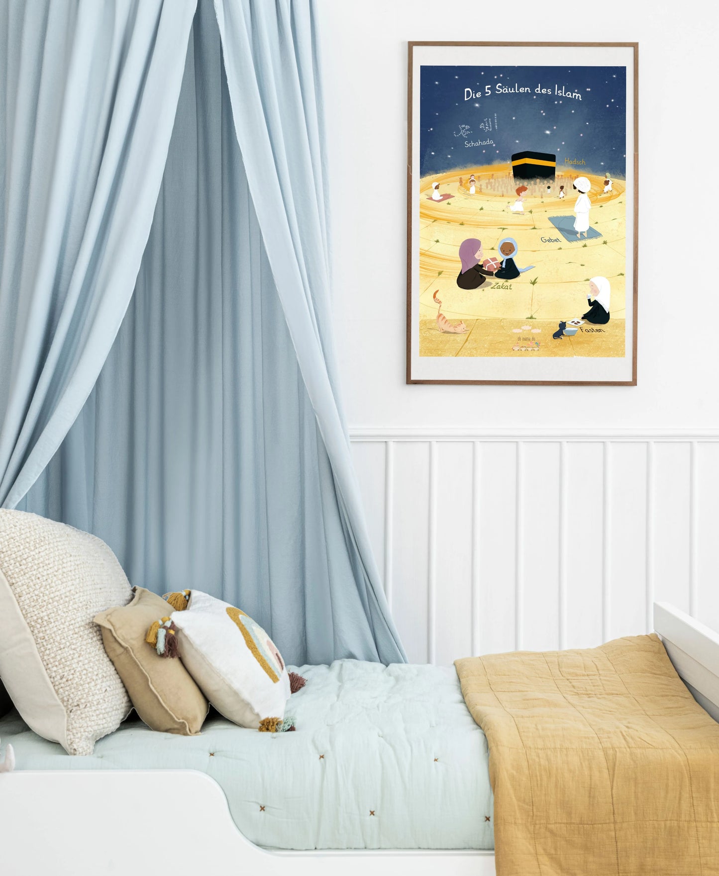 Poster “5 Säulen des Islam”