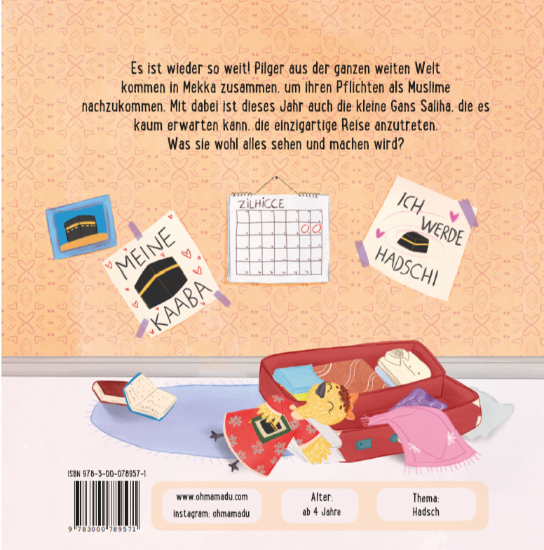 Kinderbuch "Hadsch mit Schnabel und Federkleid"